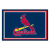 MLB - St. Louis Cardinals 5ft. x 8 ft. Plush Area Rug