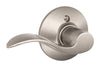 Schlage Accent Satin Nickel Dummy Lever Left Handed