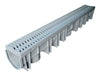 Fernco Storm Drain Plus 39-1/2 in. Gray Rectangle Polypropylene Channel Grate