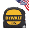 DeWalt 35 ft. L X 1.25 in. W Tape Measure 1 pk