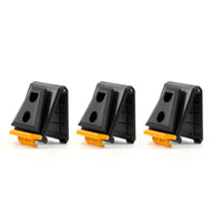 ToughBuilt 7.3 in. W X 6.2 in. H X 1.00 in. D Bracket Set Plastic Black/Yellow