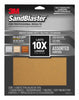 3M Sandblaster 11 in. L X 9 in. W 80/120/180/220 Grit Ceramic Sandpaper 4 pk