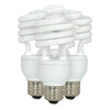 Satco 13 W T2 1.81 in. D X 4.13 in. L CFL Bulb Daylight Spiral 5000 K 4 pk