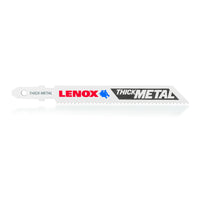 Lenox 3-5/8 in. Bi-Metal T-Shank Thick Metal Jig Saw Blade 14 TPI 3 pk