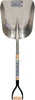 Seymour S500 Industrial 45.5 in. Aluminum Western Pattern Scoop Wood Handle