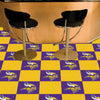 NFL - Minnesota Vikings Team Carpet Tiles - 45 Sq Ft.