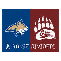 House Divided - Montana / Montana State House Divided Rug