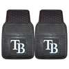 MLB - Tampa Bay Rays Heavy Duty Car Mat Set - 2 Pieces