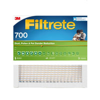 Filtrete 22 in. W X 1 in. H X 22 in. D Polypropylene 8 MERV Pleated Air Filter 1 pk (Pack of 4)