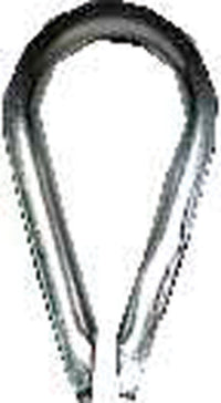 Campbell Chain Galvanized Zinc Wire Rope Thimble