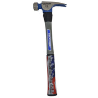 Vaughan Fiberglass Handle 21 oz. Steel Head Milled Face California Framing Hammer 16 L in.