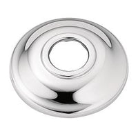 Chrome shower arm flange