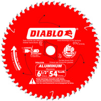 Diablo 6-1/2 in. Dia. x 5/8 in. Carbide Circular Saw Blade 54 teeth 1 pk