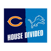 NFL House Divided - Bears / Lions House Divided Rug