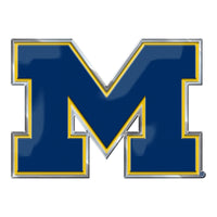 University of Michigan Heavy Duty Aluminum Color Emblem