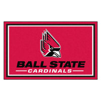 Ball State University 4ft. x 6ft. Plush Area Rug