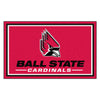 Ball State University 4ft. x 6ft. Plush Area Rug