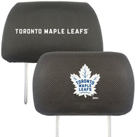 NHL - Toronto Maple Leafs Embroidered Head Rest Cover Set - 2 Pieces