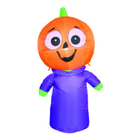 Celebrations Four Season 4 ft. Prelit Halloween Kid Inflatable