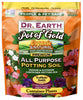 Dr. Earth Pot of Gold Organic All Purpose Potting Soil 4 qt (Pack of 12).