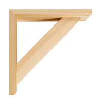 Waddell Natural Wood Shelf Support Bracket 9 in. L 5 lb