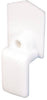 Prime-Line Matte White Plastic Bi-fold Door Wheel Guide 1 pc