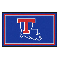 Louisiana Tech University 4ft. x 6ft. Plush Area Rug