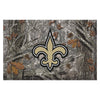 NFL - New Orleans Saints Camo Rubber Scraper Door Mat