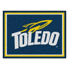 University of Toledo 8ft. x 10 ft. Plush Area Rug