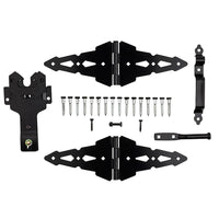 National Hardware - V8420 Deluxe Latch Decorative Strap Hinge Gate Kit