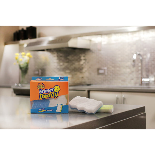 Scrub Daddy Eraser Daddy Dual-Sided Scrubber and Eraser 2 Boxs 8