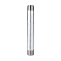 STZ Industries 1-1/2 in. MIP each X 1-1/2 in. D MIP Galvanized Steel 9 in. L Nipple