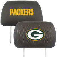 NFL - Green Bay Packers  Embroidered Head Rest Cover Set - 2 Pieces