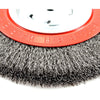 Forney 8 in. Crimped Wire Wheel Brush Metal 6000 rpm 1 pc