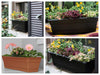 Bloem Dura Cotta 5.75 in. H X 24 in. W X 7.5 in. D Plastic Window Box Terracotta