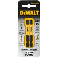 Torx Bit T40 2" Ir 2Pk