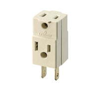 Leviton Polarized 3 outlets Outlet Adapter 1 pk