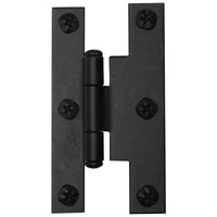 Acorn 1-11/16 in. W Iron Black Iron H-L Hinge 1 pk