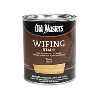 Old Masters Semi-Transparent Pecan Oil-Based Wiping Stain 1 qt (Pack of 4)