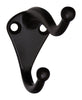 National Hardware 2.75 in. L Oil Rubbed Bronze Brown Zinc Coat/Hat Hook 35 lb. cap. 2 pk - Deal of The Week