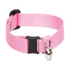 Lupine Pet Basic Solids Pink Pink Nylon Cat Collar