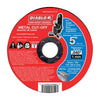 Diablo 5 in. D X 7/8 in. Aluminum Oxide Metal Cut-Off Disc 1 pk (Pack of 10)