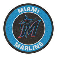 MLB - Miami Marlins Roundel Rug - 27in. Diameter