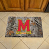 University of Maryland Camo Rubber Scraper Door Mat