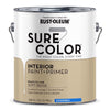 Rust-Oleum Sure Color Eggshell Soft Beige Water-Based Paint + Primer Interior 1 gal (Pack of 2)