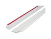 M-D Cinch White Aluminum/Vinyl Weatherstrip For Doors 36 in. L X 1/4 in.