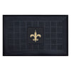 NFL - New Orleans Saints Heavy Duty Door Mat - 19.5in. x 31in.