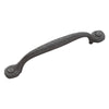 Hickory Hardware P2998-BI 5" Black Iron Refined Rustic Cabinet Pull