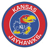 University of Kansas Roundel Rug - 27in. Diameter