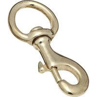 3174BC 1â€ x 3-1/2â€ Bolt Snap, Round Swivel - Bronze